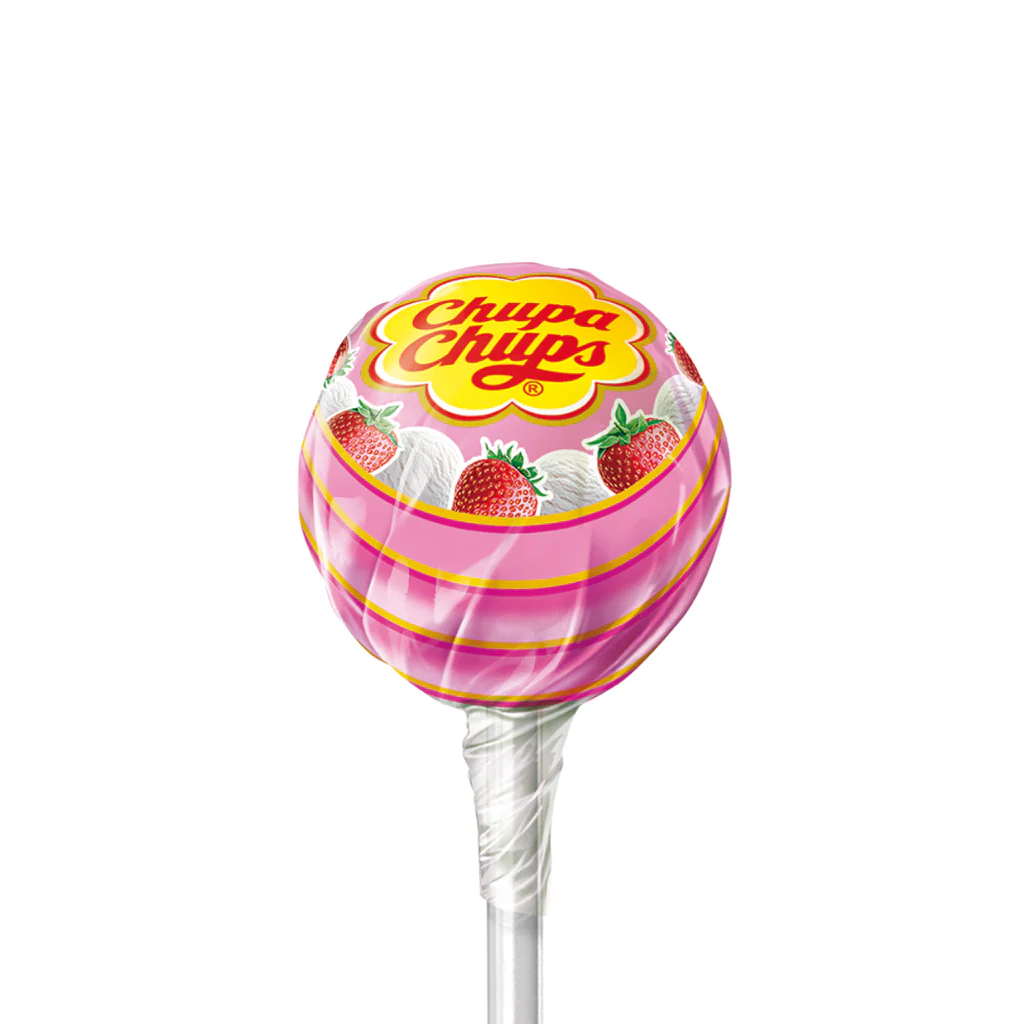 ChupaChupsMorangoeNataSaborOriginal (1) Chupa Chups sabor Morango e Nata - Image 1